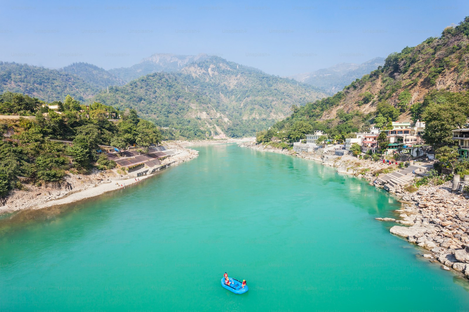 Ganga river at Rishikesh